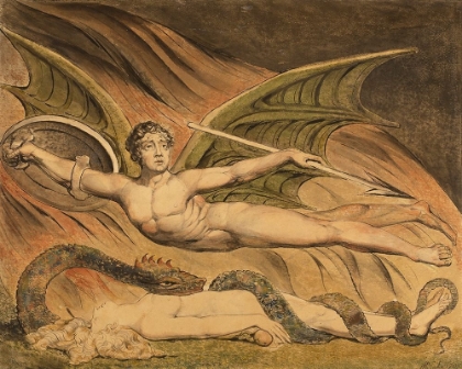 Picture of SATAN EXULTING OVER EVE