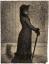 Picture of UNE ELEGANTE (WOMAN STROLLING)