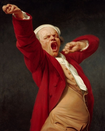 Picture of SELF-PORTRAIT, YAWNING