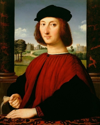 Picture of PORTRAIT OF A YOUNG MAN IN RED