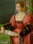 Picture of PORTRAIT OF A WOMAN WITH A BOOK OF MUSIC