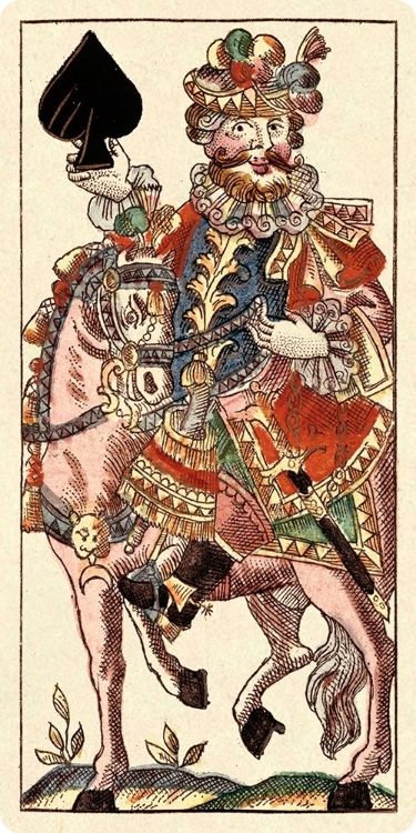 Picture of KNIGHT OF SPADES (BAUERN HOCHZEIT DECK)