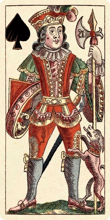 Picture of KNAVE OF SPADES (BAUERN HOCHZEIT DECK)