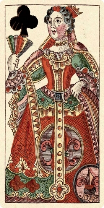 Picture of QUEEN OF CLUBS (BAUERN HOCHZEIT DECK)