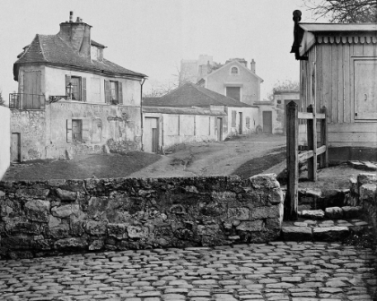 Picture of PARIS, 1865 - THE IMPASSE DE LESSAI AT THE HORSE MARKET