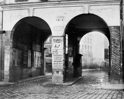 Picture of PARIS, ABOUT 1865 - THE DOUBLE DOORWAY, RUE DE LA FERRONNERIE