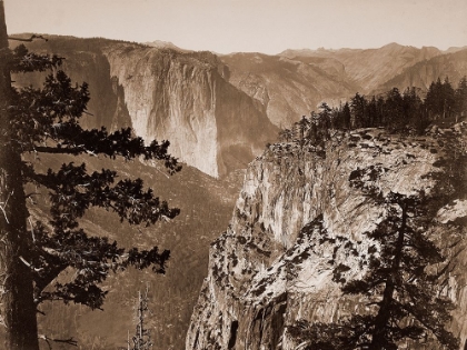 Picture of FIRST VIEW OF THE VALLEY, YOSEMITE, CALIFORNIA, ABOUT 1866