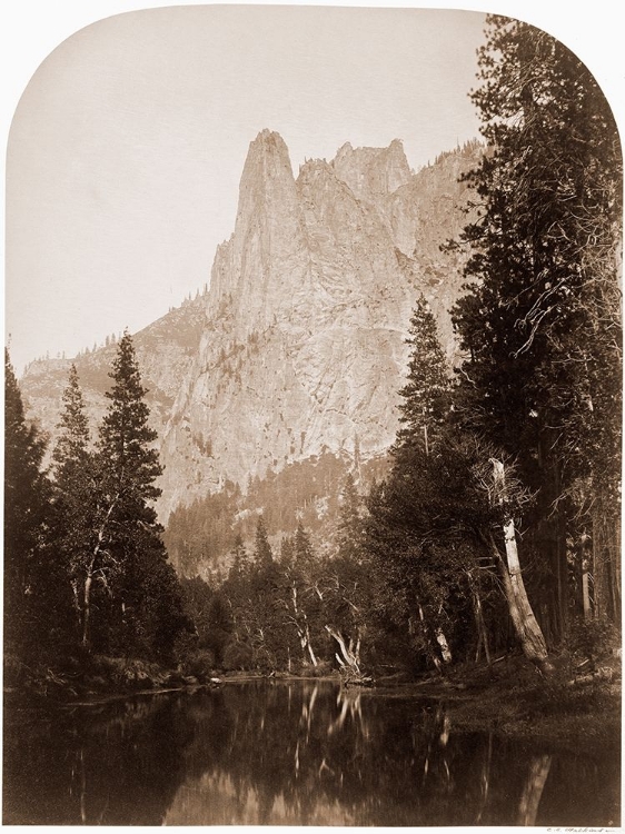 Picture of SENTINEL (VIEW OF THE VALLEY) 3270 FT. YOSEMITE, CALIFORNIA, 1861