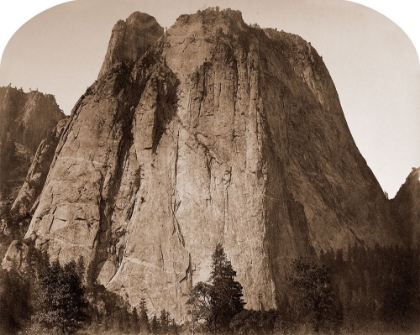 Picture of CATHEDRAL ROCK - YOSEMITE, CALIFORNIA, 1861