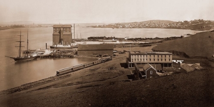Picture of CITY OF VALLEJO, CALIFORNIA, FROM SOUTH VALLEJO, 1870