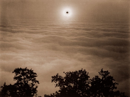 Picture of SOLAR ECLIPSE FROM SANTA LUCIA RANGE, CALIFORNIA, JANUARY 1, 1889