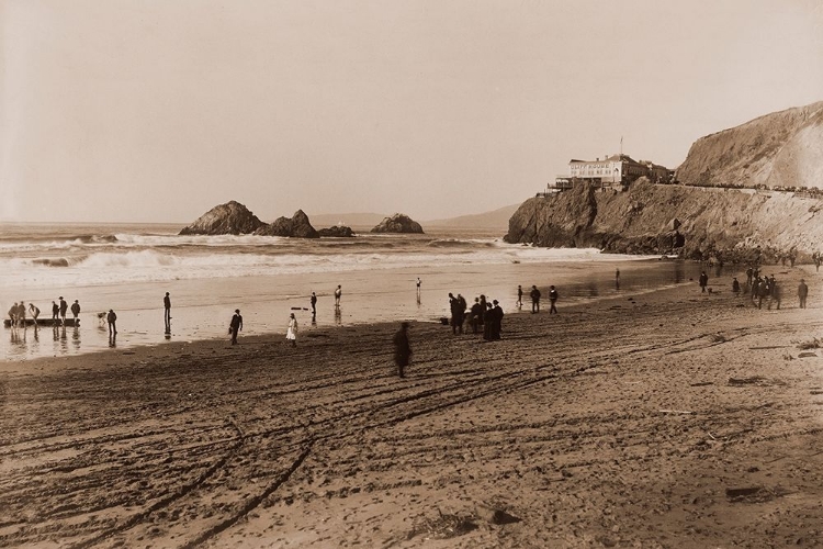 Picture of THE CLIFF HOUSE, SAN FRANCISCO, ABOUT 1879-1880