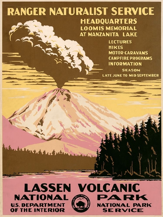 Picture of LASSEN VOLCANIC NATIONAL PARK, CA. 1938