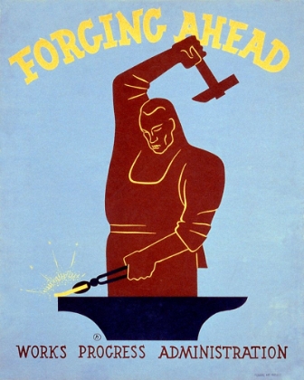 Picture of FORGING AHEAD WORKS PROGRESS ADMINISTRATION