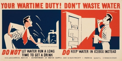 Picture of DO NOT LET WATER RUN A LONG TIME TO GET A DRINK