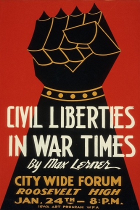 Picture of CIVIL LIBERTIES IN WAR TIMES - LECTURE