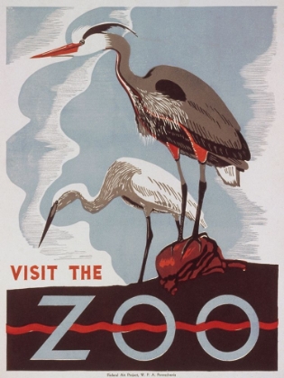 Picture of VISIT THE ZOO - HERONS