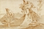 Picture of FLIGHT INTO EGYPT (RECTO); VARIOUS STUDIES (VERSO)