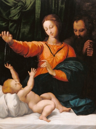 Picture of THE HOLY FAMILY (THE MADONNA DEL VELO; MADONNA DI LORETO)