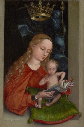 Picture of MADONNA AND CHILD IN A WINDOW