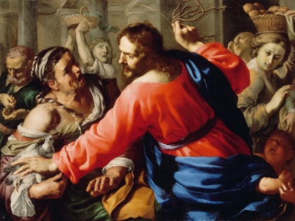 Picture of CHRIST CLEANSING THE TEMPLE