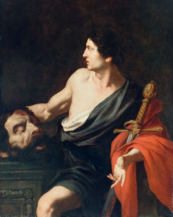 Picture of DAVID WITH THE HEAD OF GOLIATH