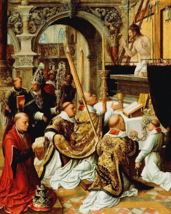 Picture of THE MASS OF SAINT GREGORY THE GREAT
