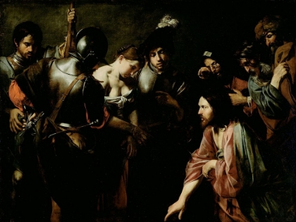Picture of CHRIST AND THE ADULTERESS