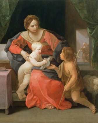 Picture of VIRGIN AND CHILD WITH SAINT JOHN THE BAPTIST
