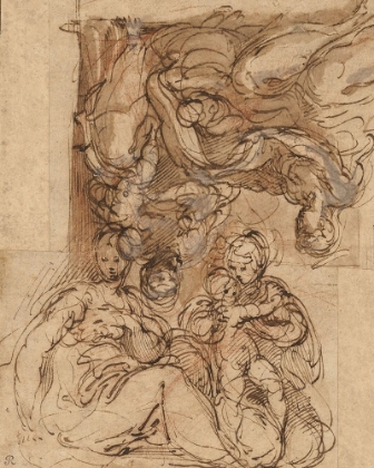 Picture of TWO STUDIES FOR A HOLY FAMILY