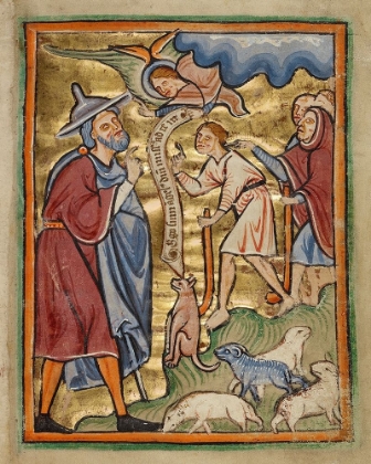 Picture of THE ANGEL APPEARING TO JOACHIM