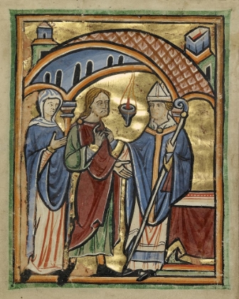 Picture of JOACHIM AND SAINT ANNE BEFORE THE HIGH PRIEST