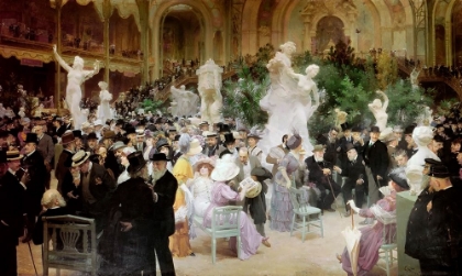 Picture of FRIDAY AT THE FRENCH ARTISTS SALON, 1911