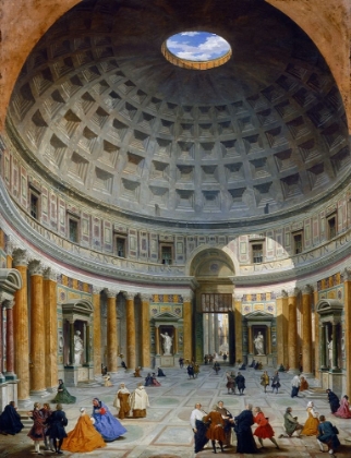 Picture of INTERIOR OF THE PANTHEON, ROME, C. 1734