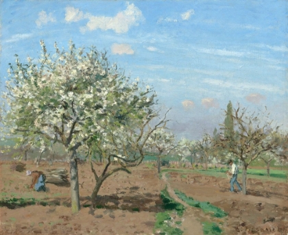 Picture of ORCHARD IN BLOOM, LOUVECIENNES, 1872
