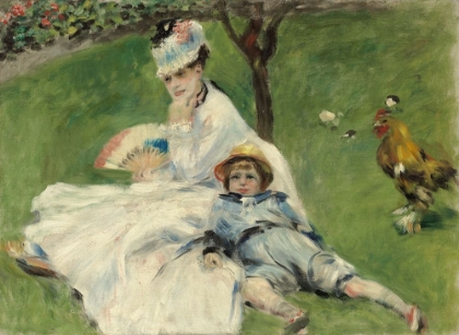 Picture of MADAME MONET AND HER SON