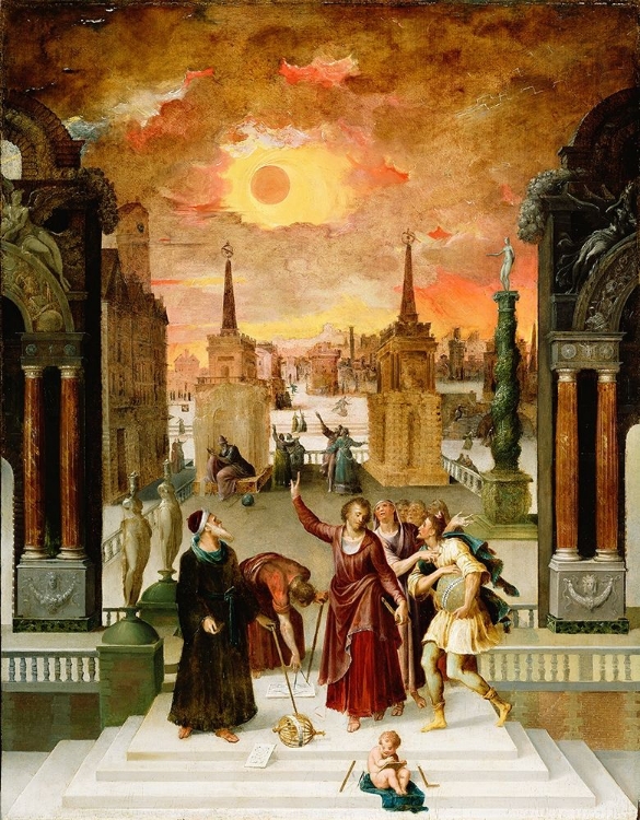 Picture of DIONYSIUS THE AREOPAGITE CONVERTING THE PAGAN PHILOSOPHERS