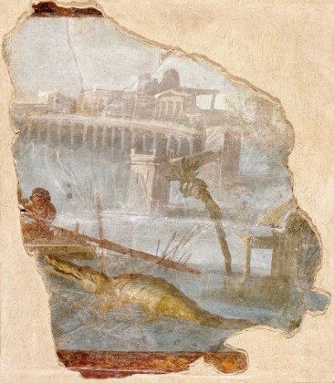 Picture of FRESCO FRAGMENT WITH NILOTIC LANDSCAPE
