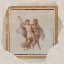 Picture of FRESCO PANEL DEPICTING DIONYSOS AND ARIADNE