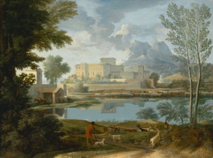 Picture of LANDSCAPE WITH A CALM (UN TEMPS CALME ET SEREIN)