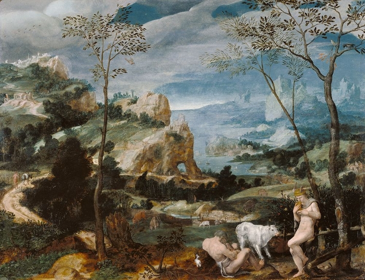 Picture of LANDSCAPE WITH MERCURY AND ARGUS