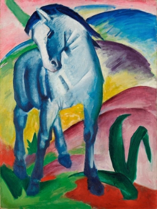 Picture of BLUE HORSE I, 1911