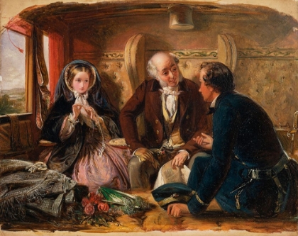 Picture of FIRST CLASS - THE MEETING, 1855