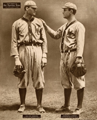 Picture of WALTER JOHNSON AND CHARLES E. STREET, WASHINGTON AMERICAN LEAGUE, 1880