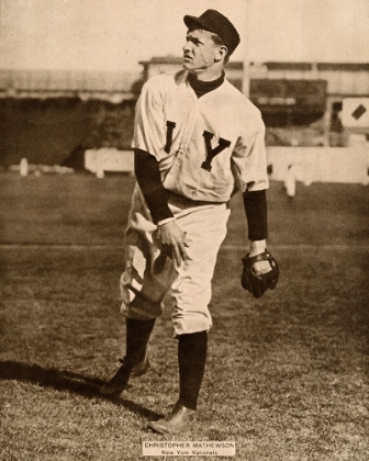 Picture of CHRISTOPHER MATHEWSON, NEW YORK NATIONALS, 1880