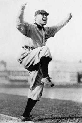 Picture of CHEERING BASEBALL PLAYER, 1909