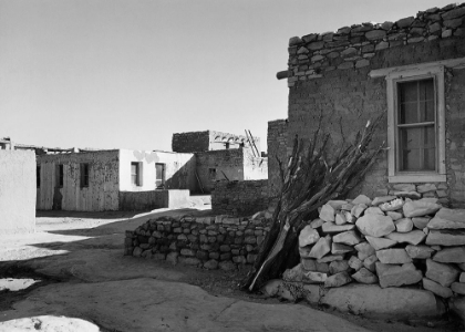 Picture of STREET AND HOUSES - ACOMA PUEBLO, NEW MEXICO - NATIONAL PARKS AND MONUMENTS, CA. 1933-1942
