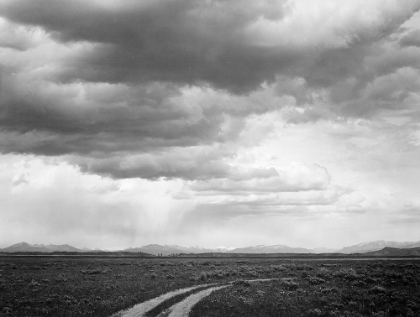 Picture of ROADWAY NEAR GRAND TETON NATIONAL PARK, WYOMING, 1941