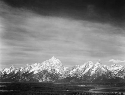Picture of TETONS FROM SIGNAL MOUNTAIN, GRAND TETON NATIONAL PARK, WYOMING, 1941