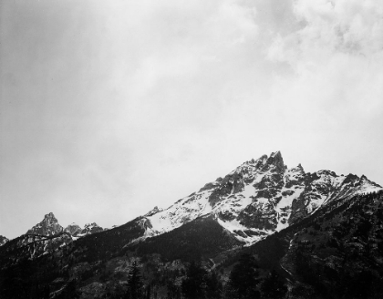 Picture of SNOW COVERED PEAK IN GRAND TETON NATIONAL PARK, WYOMING, 1941